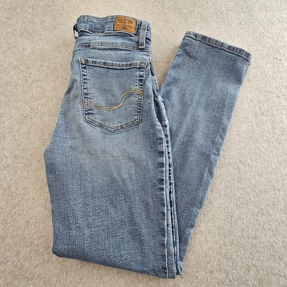 LEVIS SIGNATURE | Strauss Gold Totally Shaping Straight Jeans W29 L30 Blue